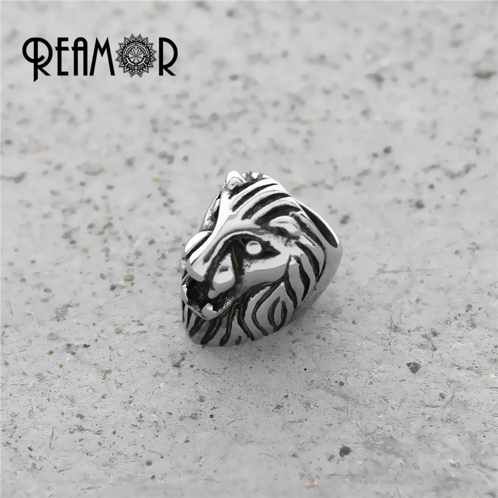Бусины подвески из нержавеющей стали 316l с большим отверстием 8 мм|beads charms|charms for