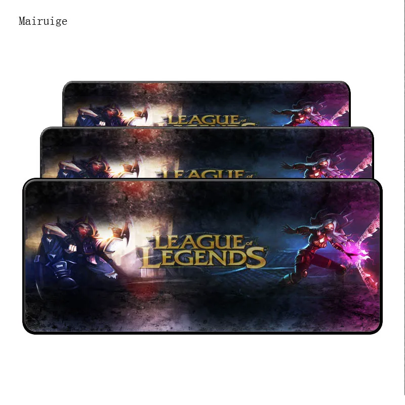 

Mairuige League of Legends large Lock Edge gaming Rubber mouse pad non-slip laptop table mat for LOL Surprise CSGO Free Shipping