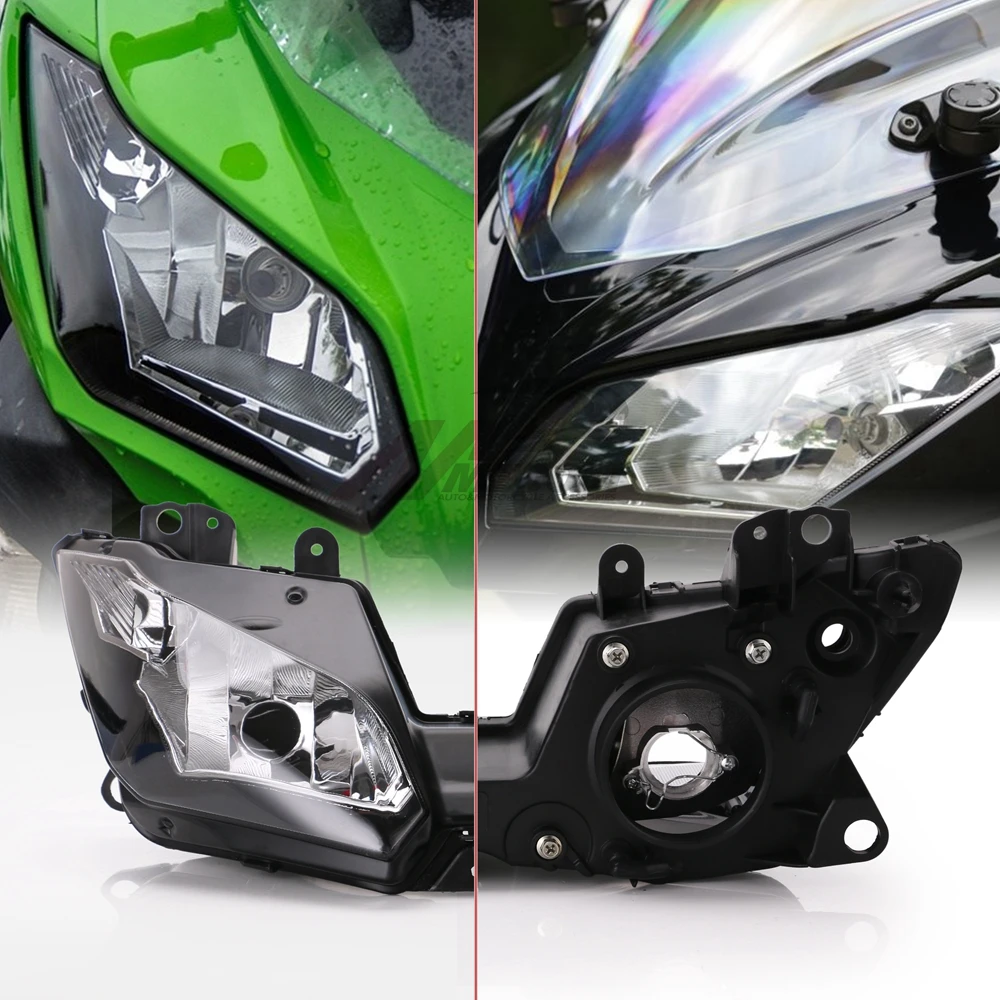 Фары для мотоциклов фары головного света в сборе Kawasaki NINJA 300 2013 2014 2015 VERSYS 650 1000 2016| |