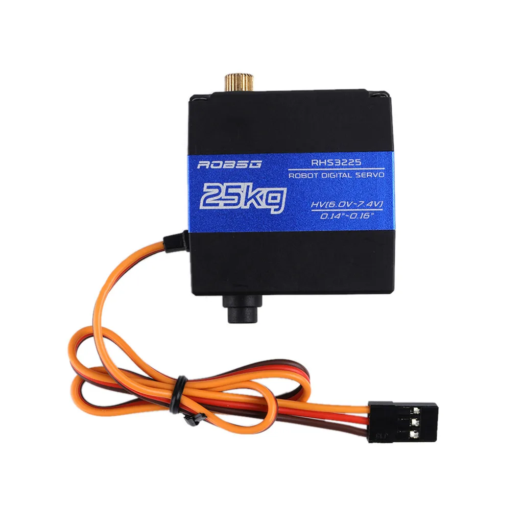 HIINST RHS3225 270 градусов цифровой RC сервопривод 25 кг Крутящий момент металла