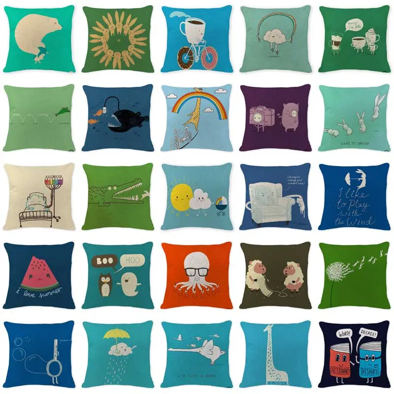 Хороший Дом сиденье автомобиля Площади красочные Декоративные мягкого хлопка