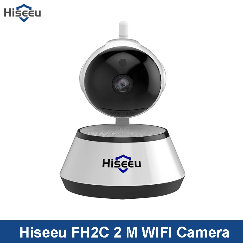 Hiseeu беспроводная Wi Fi ИК ip камера 720P HD мини монитор для малышей поворотная головка
