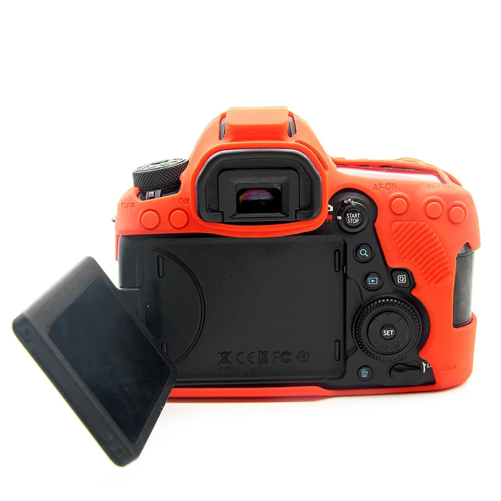 Резиновый силиконовый защитный чехол для корпуса телефона Canon EOS 6D mark ii 6D2 DSLR