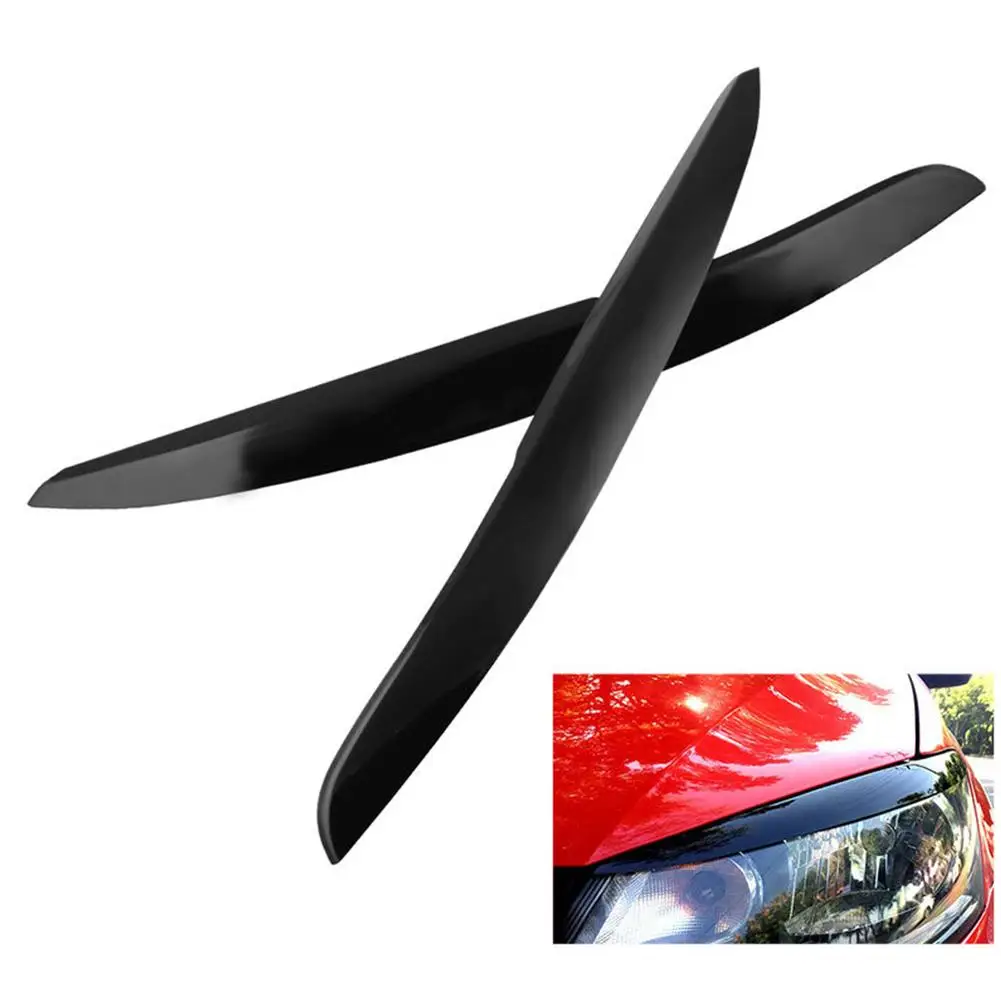 Украшение автомобиля аксессуары Фары век отделка фары брови глаз крышка