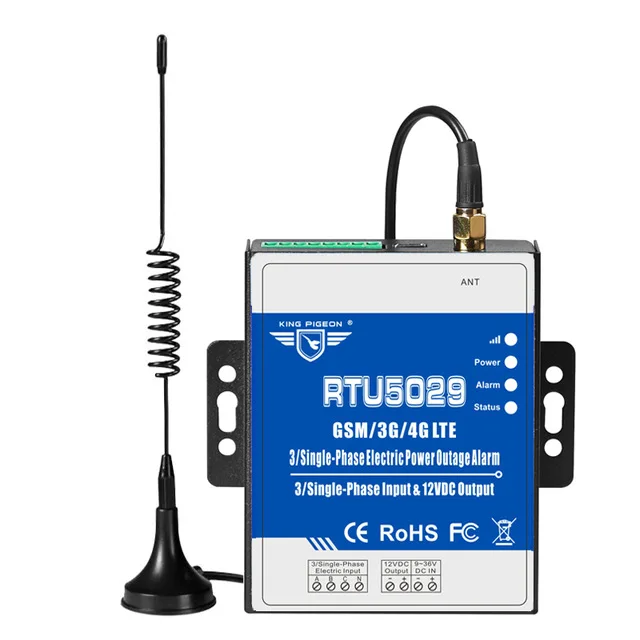 RTU5029 Беспроводная GSM 3g 4G LTE сигнализация для мониторинга потери фаз высокое-низкое