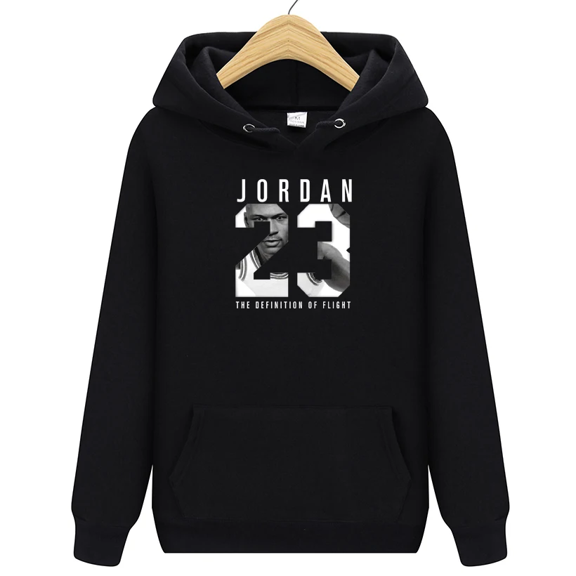 Мужская спортивная одежда с принтом JORDAN 23 Брендовые мужские толстовки капюшоном