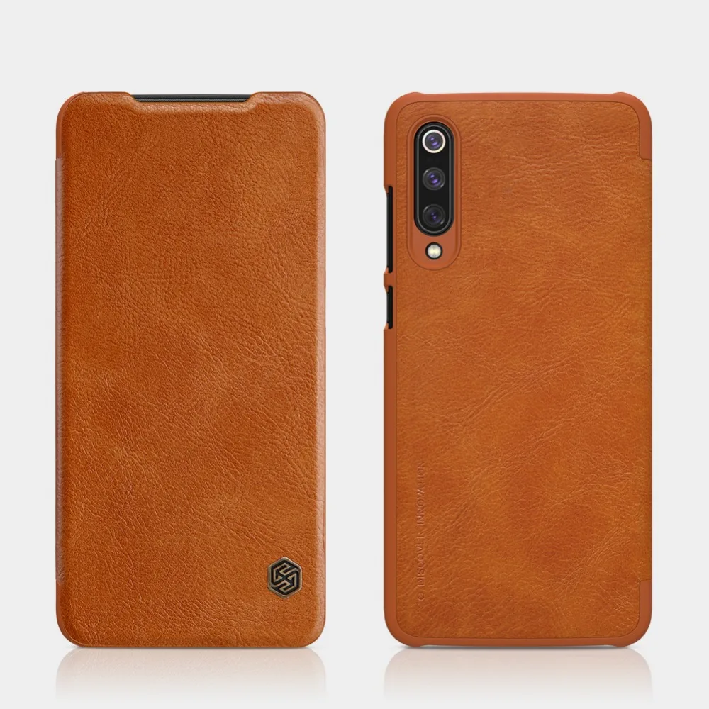 Для xiaomi mi 9 чехол для xiaomi mi 9 8 чехол Nillkin QIN Серия Флип кожаный чехол-кошелек с карманом для карт mi 9 mi 8