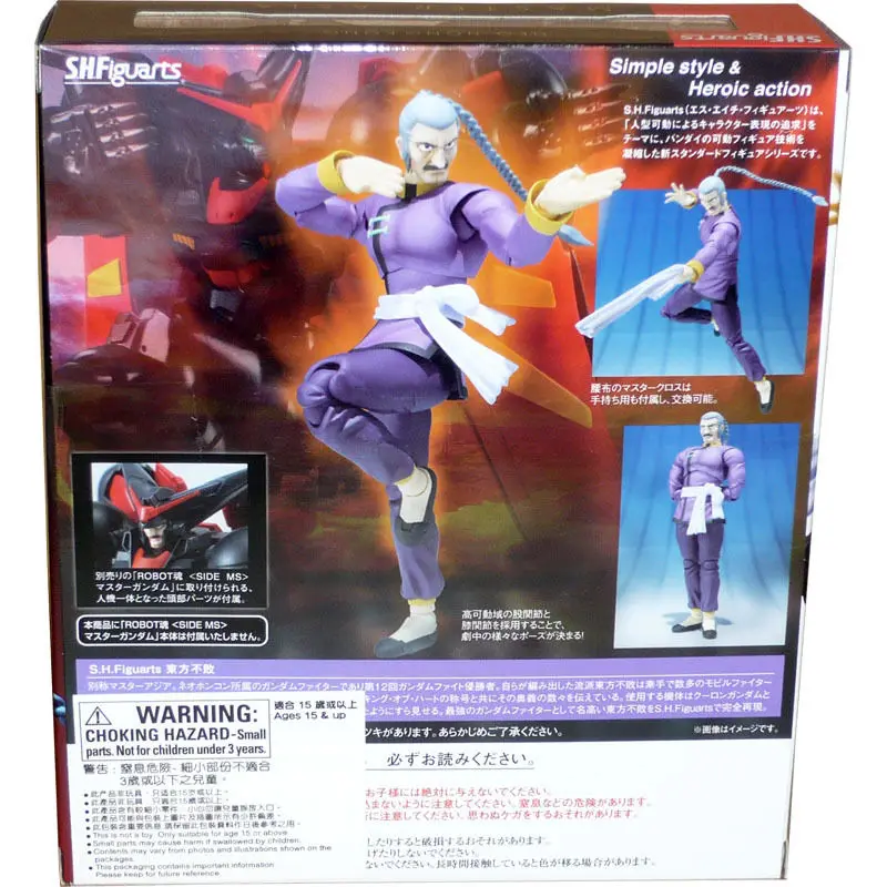 PrettyAngel подлинный Bandai S.H.Figuarts G Gundam Master Asia Action Figure|action figure|figures action figuregundam figure |