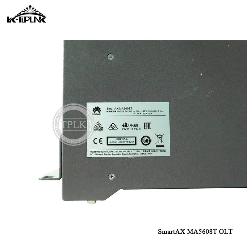 Цена Hua wei OLT GPON MA5608T AC, 1* MPWD линия питания Оптический Терминал, 1*1 г MUCD плата управления 8 или 16 портов