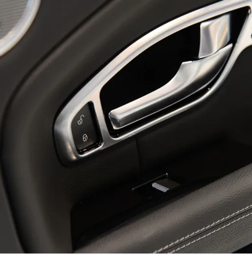 

4pcs For LandRover Range Rover Evoque 2012-2015 Car Accessories Window Lift Button Frame Cover Trim For RHD