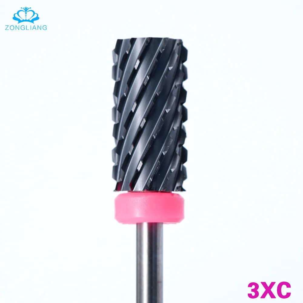 Черная электрическая дрель для ногтей керамическая фреза маникюра и педикюра