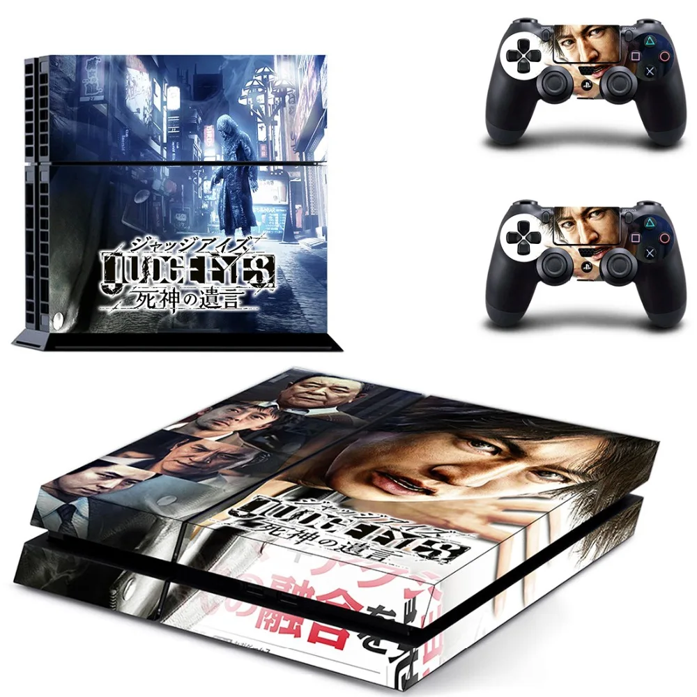 Игровая станция 4 шкуры для глаз судьей кожи наклейки ps4 контроллер dualshock наклейка