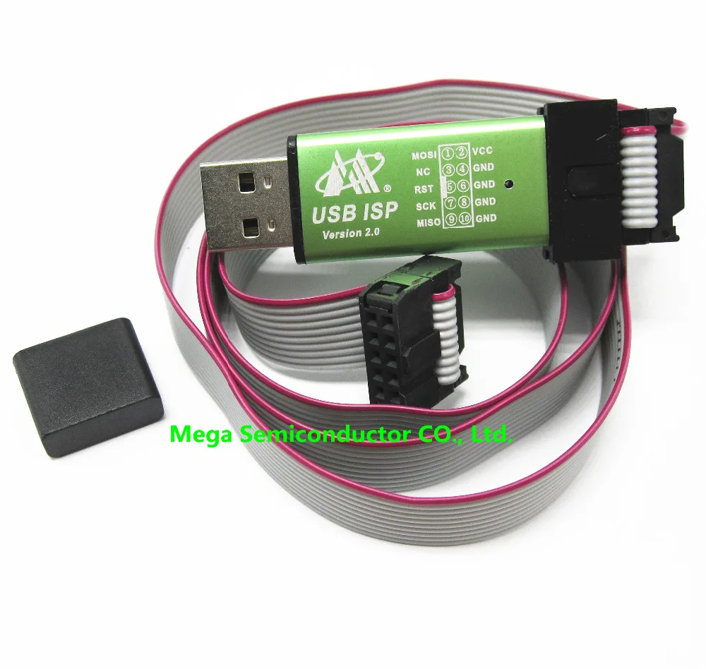 1pcs USB ISP USBASP Color shell Programmer for AVR 51 | Электронные компоненты и принадлежности