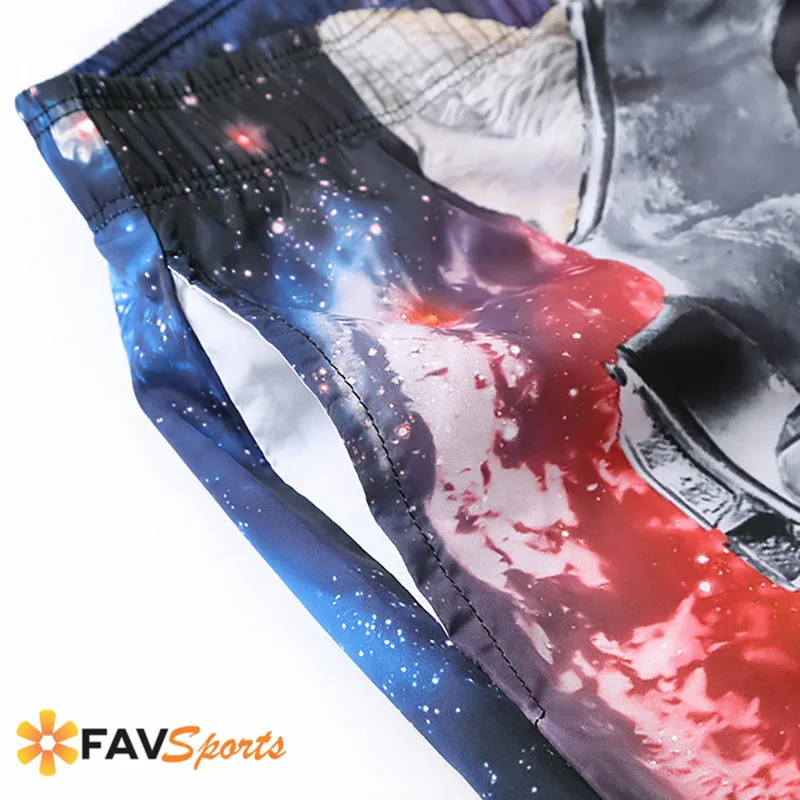 2018 новые шорты для серфинга с принтом мужские быстросохнущие купальные штаны