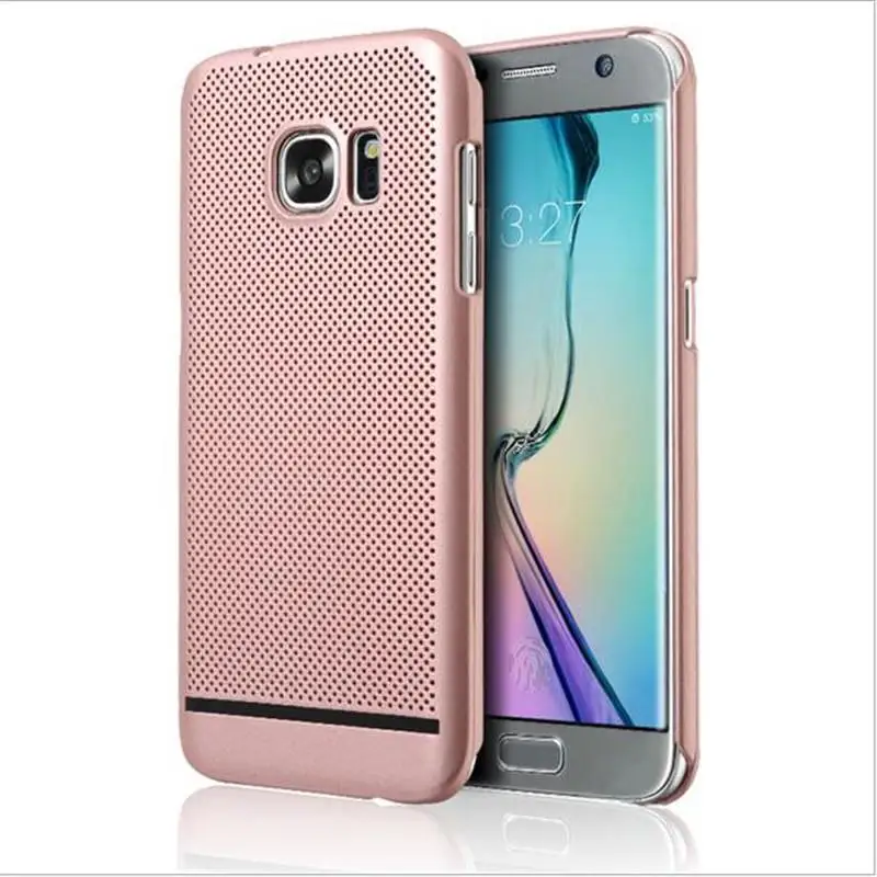 Роскошные Ультра Тонкий Покрытие Case Для samsung galaxy a5 a7 Сетки Рассеивать тепло
