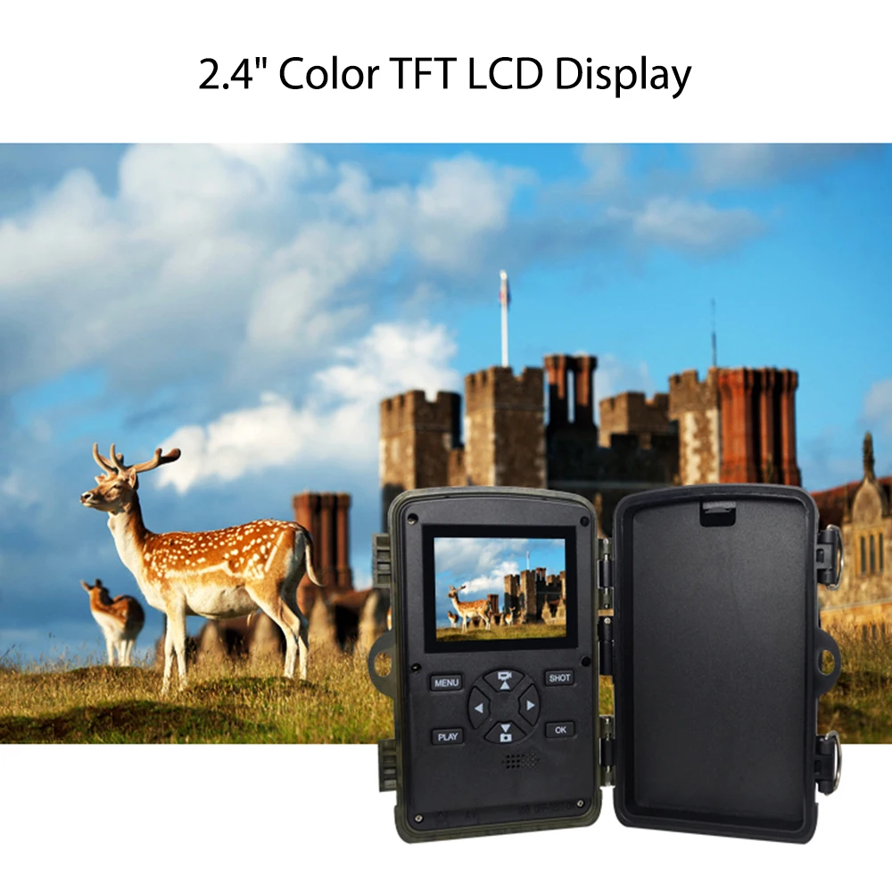 16MP 1080P HD охотничья камера 0 2 S Быстрый триггер 4 &quotЖК экран дикая природа IP66