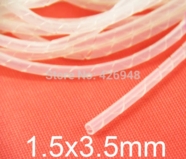 Силиконовая резиновая обмоточная трубка с диаметром 1 5 мм и внутренним 3 шланг FE