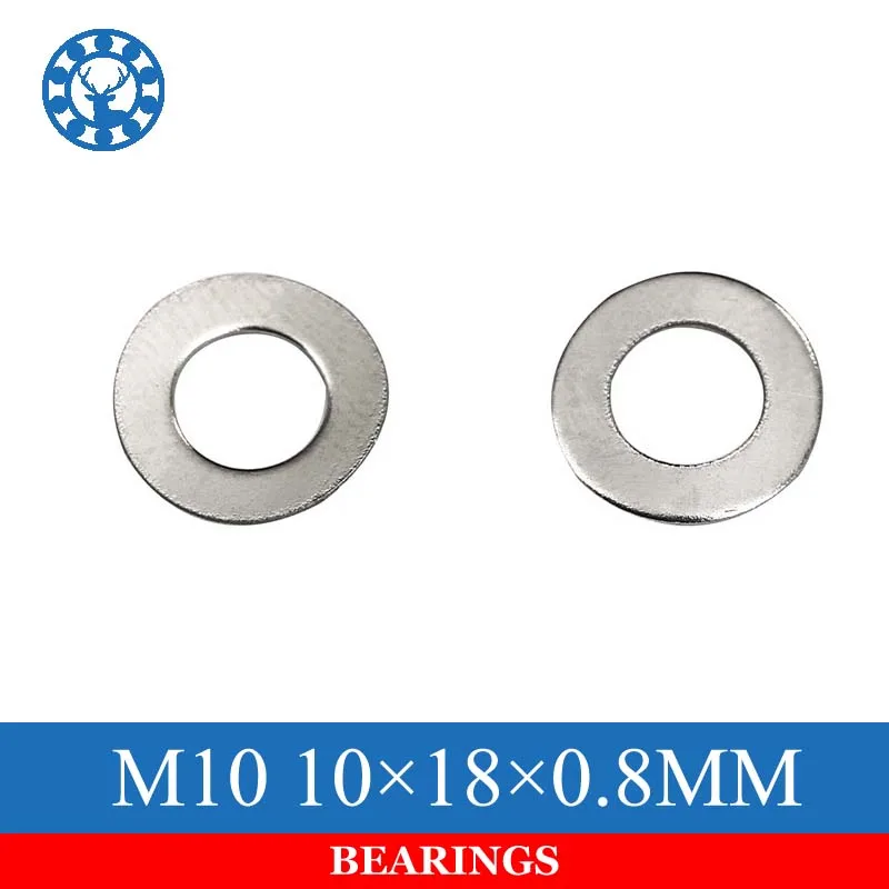 100 шт. пружинная шайба DIN137A GB860 M10 304 из нержавеющей стали
