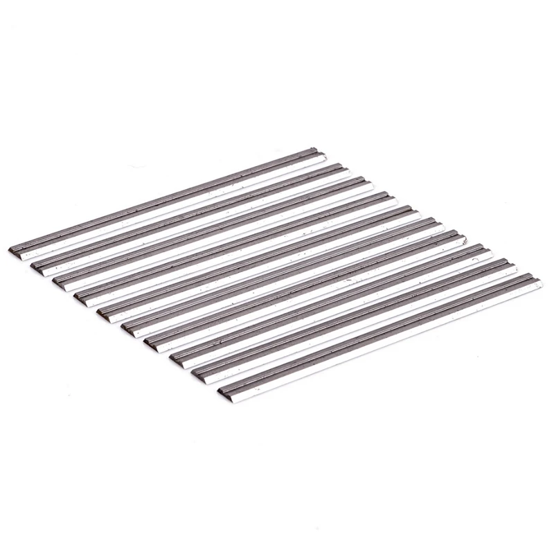10 шт. Реверсивные высокоскоростные стальные строгальные лезвия 82 мм X 5 для резки