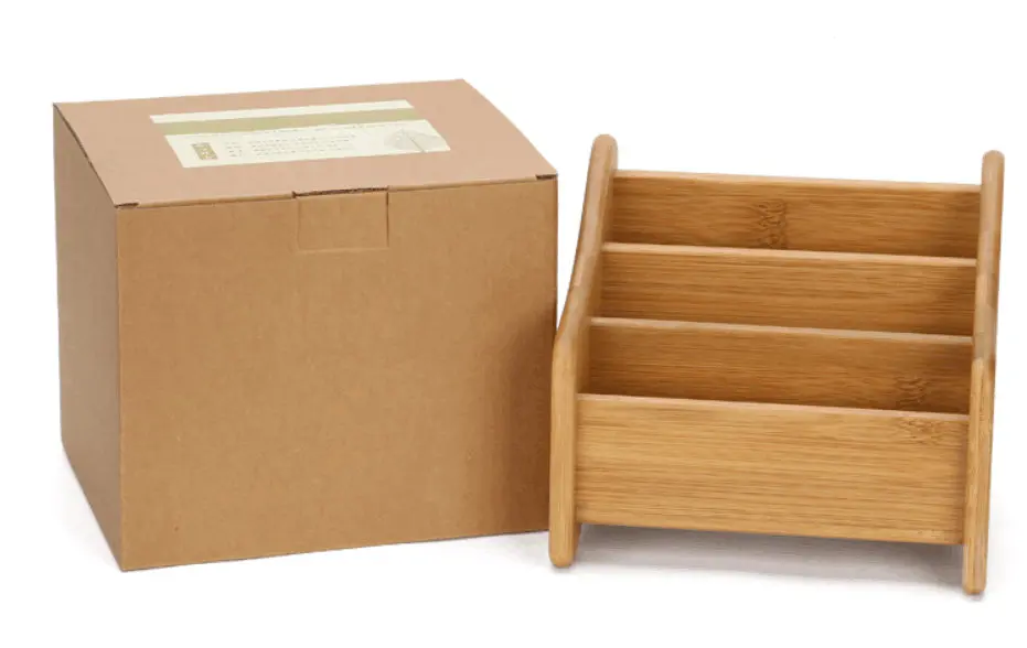 Дубовый стол держатель пульта дистанционного управления Организатор Дома или