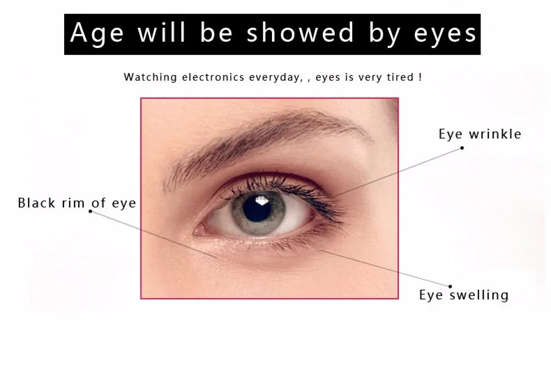 Против старения темный круг Eyebag удаление морщин лица глаз лоб инфракрасный Ион Термальность потепления Джейд вибрации Красота Массажер Пера