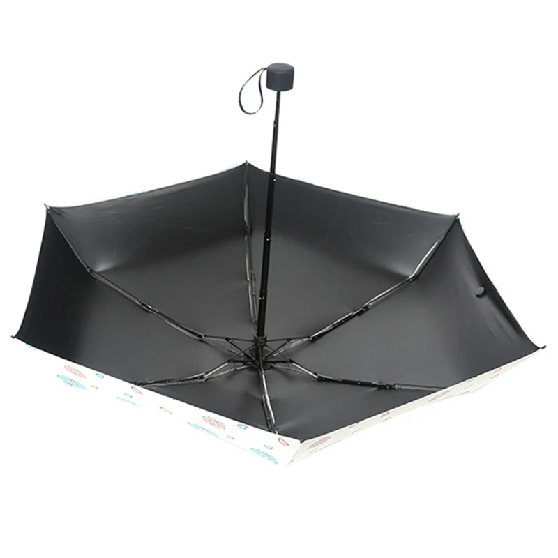 Quality Pocket Mini Umbrella Windproof And Durable 5 Fold Flat Head Portable Uv Flower | Дом и сад