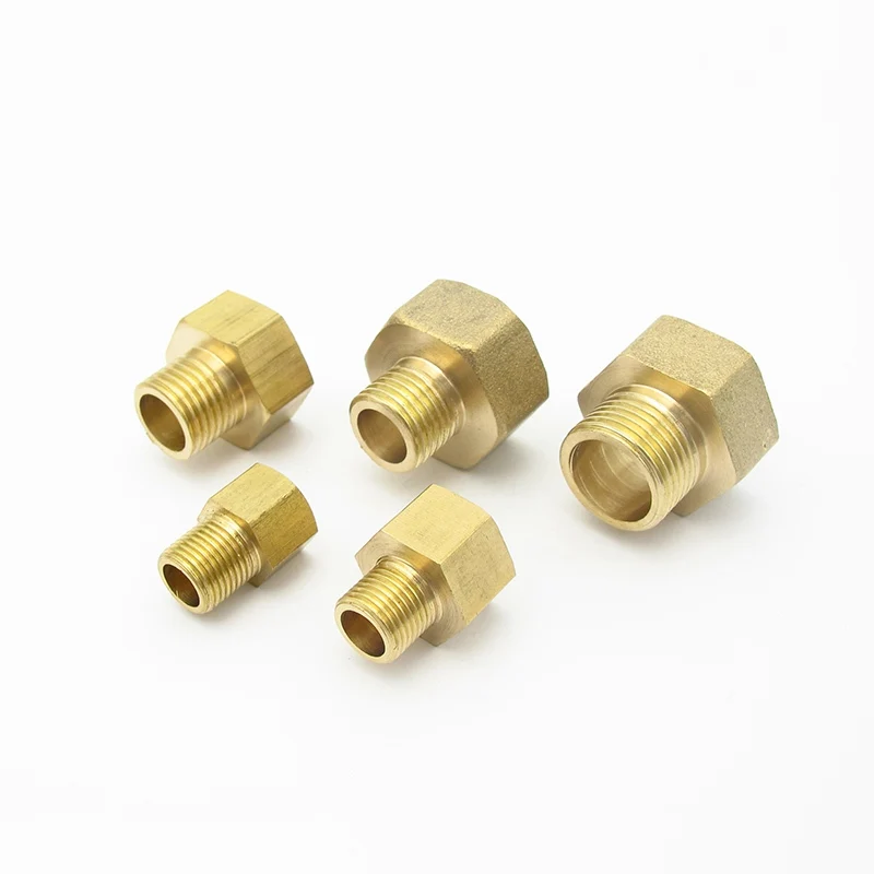 1/" 1/4" 3/" 1/2" NPT BSPT мама-папа резьбовое соединение латунный фитинг-адаптер соединитель для топливного газа и воды