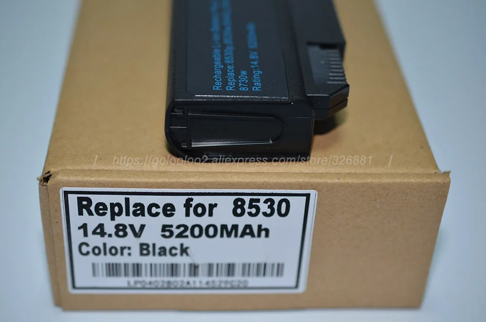 Golooloo 4400 мАч аккумулятор для ноутбука hp EliteBook 8530p 8530 Вт 8540p 8540 8730p 8730 8740 HSTNN LB60 OB60 XB60