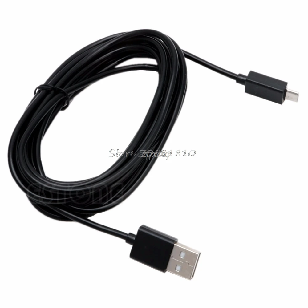 Длинный Micro USB зарядка 3 метра кабель питания для PS4 контроллеры Xbox One Z17 Прямая