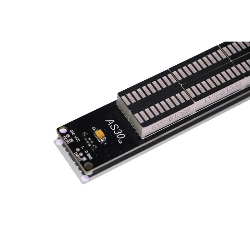AIYIMA AS30 LED Музыка Аудио индикатор спектра усилитель доска SCM стерео индикатор уровня VU метр Регулируемая скорость с чехлом