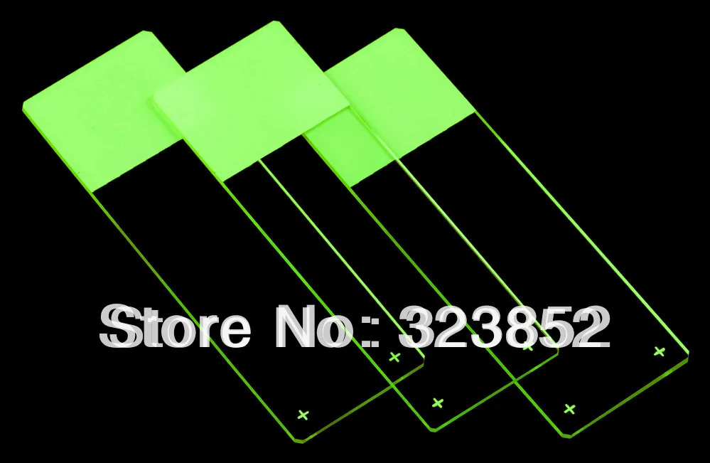 Adhesion Microscope Slide PositiveCharged Beveled edges 45 Degree Clipped Corners75x25mm 50pcs | Канцтовары для офиса и дома