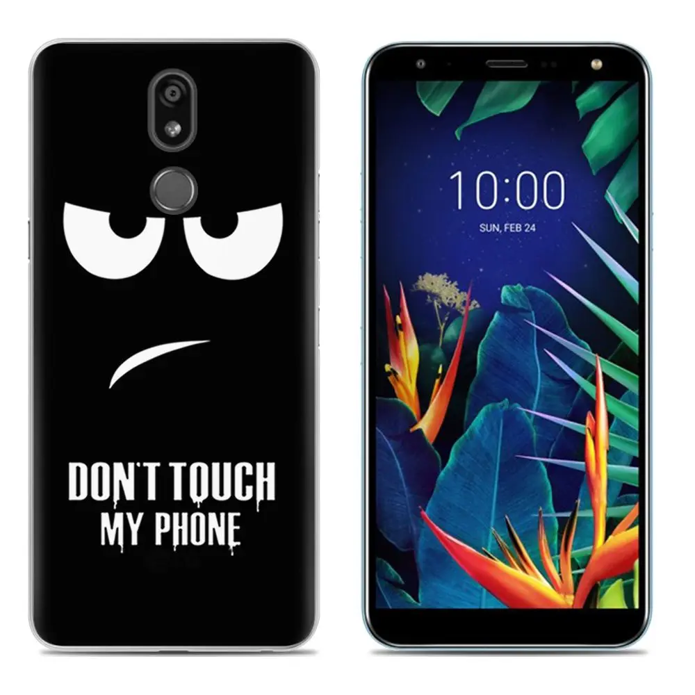 Чехол для LG K40 5 7 дюйма Силиконовый ТПУ мягкий милый мультяшный чехол K 40 задняя