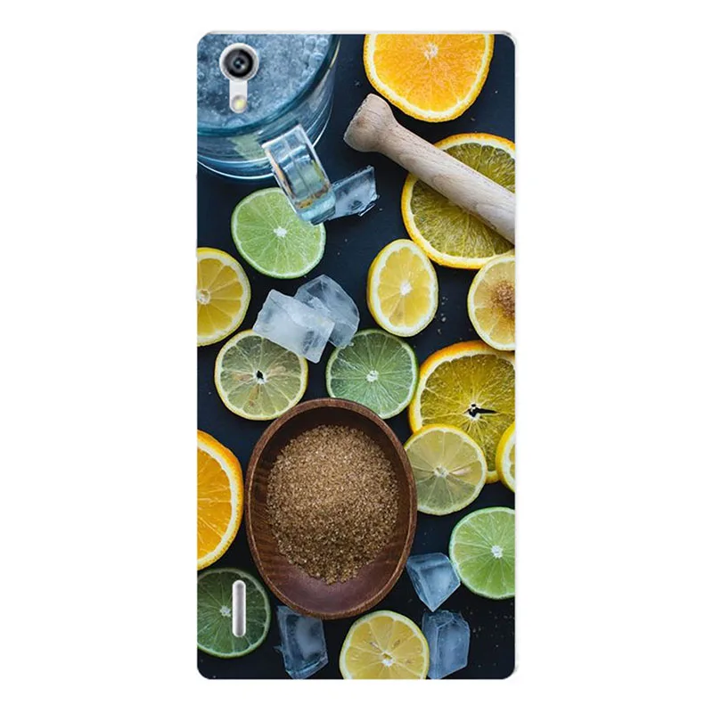 Чехол для Huawei Ascend P7 P7-L00 P7-L05 P7-L10 P7-L11 задняя крышка оригинальный жесткий