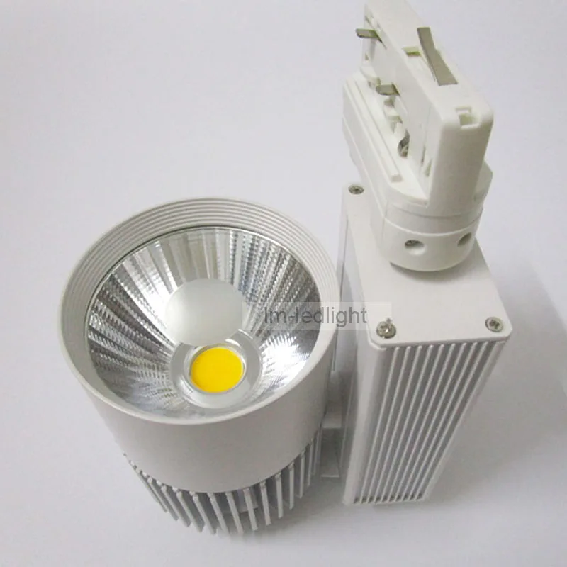 20 Вт 4 провода 3 фазы светодиодное освещение для магазина одежды шт прожектор трек