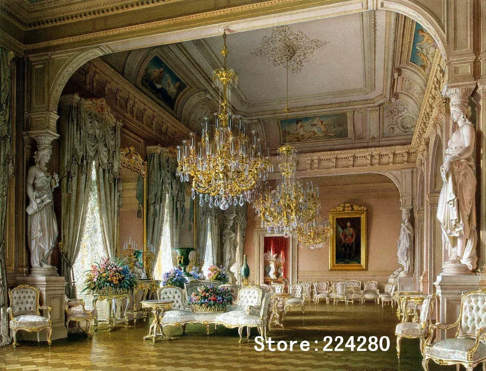 Вышивка крестиком Набор для вышивания в европейском стиле 14 карат гостиной|cross