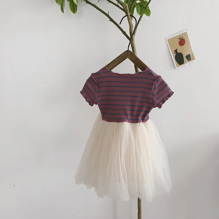 Летние для маленьких девочек плетением в стиле пэчворк с короткими рукавами