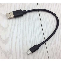 10pcs 15cm 2a short micro usb data charger cable for cell phone power bank black