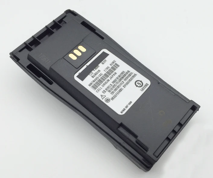 2 шт. литий ионный аккумулятор 1100 мАч NNTN4851A для рации Motorola GP3688 GP3188 CP040 EP450 PR400 CP140 CP150