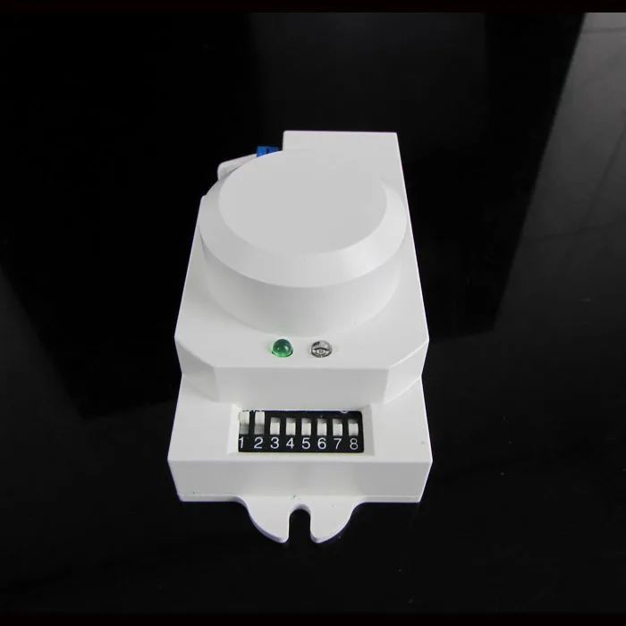 New style 220V/AC-240V/AC 360 degree Microwave Sensor Light Switch Induction Microwave Motion Sensor M001 Free shopping