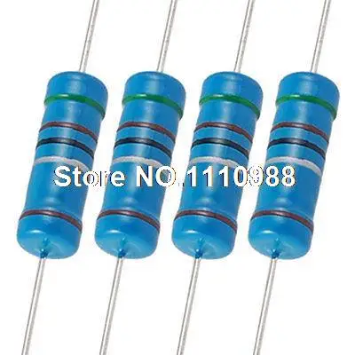 

100x Axial Lead Metal Film Resistors 5.1 Ohm 3W Watt