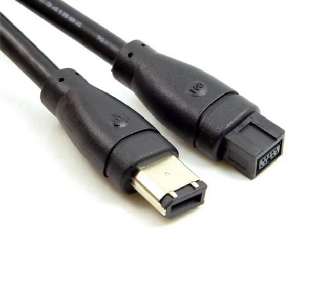 9 PIN / 6 BETA FireWire 800 400 Кабель IEEE 1394B 1 8 м 6FT 180 см черный|Компьютерные кабели и разъемы| |