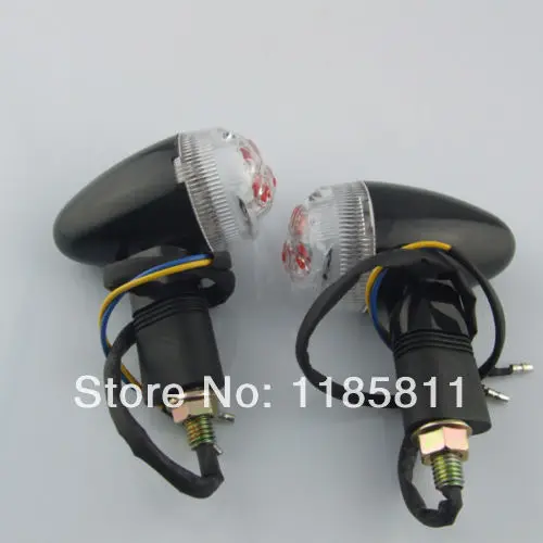 Мотоцикл светодиодный индикатор сигнала поворота светильник двойной Спорт