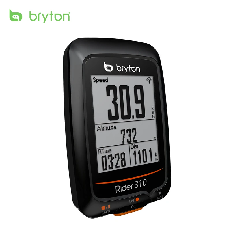 Bryton Rider 310 с поддержкой водонепроницаемого gps велосипедного велосипеда