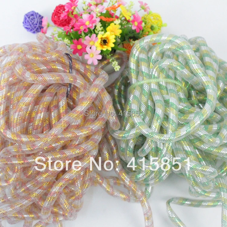 Бесплатная доставка трубчатая сетчатая цветная оплетка с кринолином размером 16