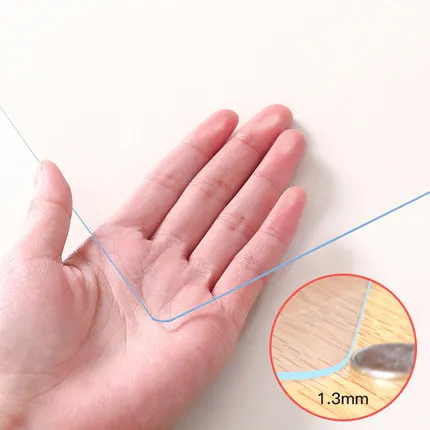 transparent 1.3mm Пищевой мягкий пластик ПВХ скатерть водонепроницаемый маслостойкий нескользящий коврик для стола вечерние декоративные скатерти без запаха на заказ - Цвет: transparent 1.3mm