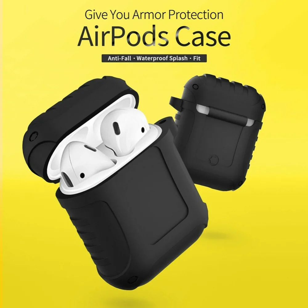 Новинка для AirPods Ударопрочный силиконовый чехол спортивных наушников Apple Airpod