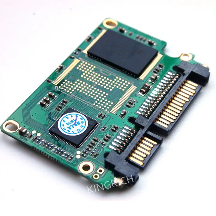 Половина тонкий SATA III 256 ГБ SSD модуль MLC 4 канала твердотельный накопитель для дома