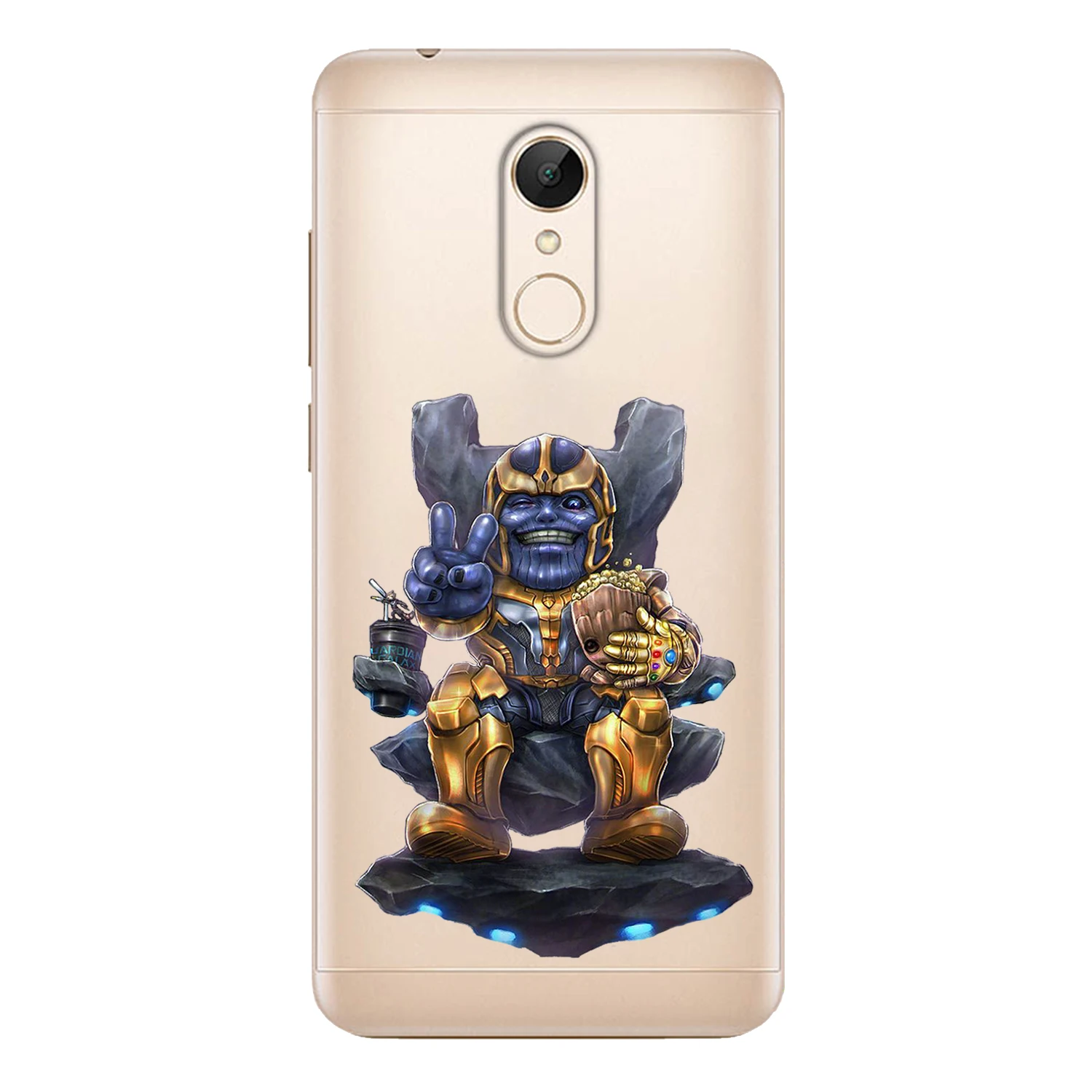 For Xiaomi Redmi 5 Case Cover 5.7&quot Soft TPU Silicone Cool Wonder Woman Spiderman Iron Man Hulk Marvel Hero Painted Phone |