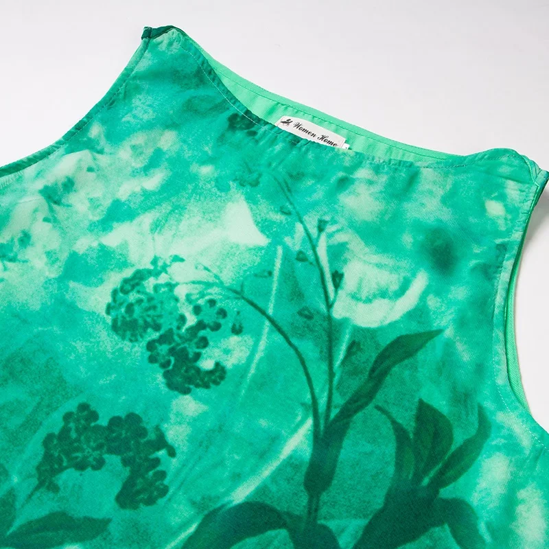 Шифоновое платье с коротким рукавом размера плюс Винтажные Платья цветочным