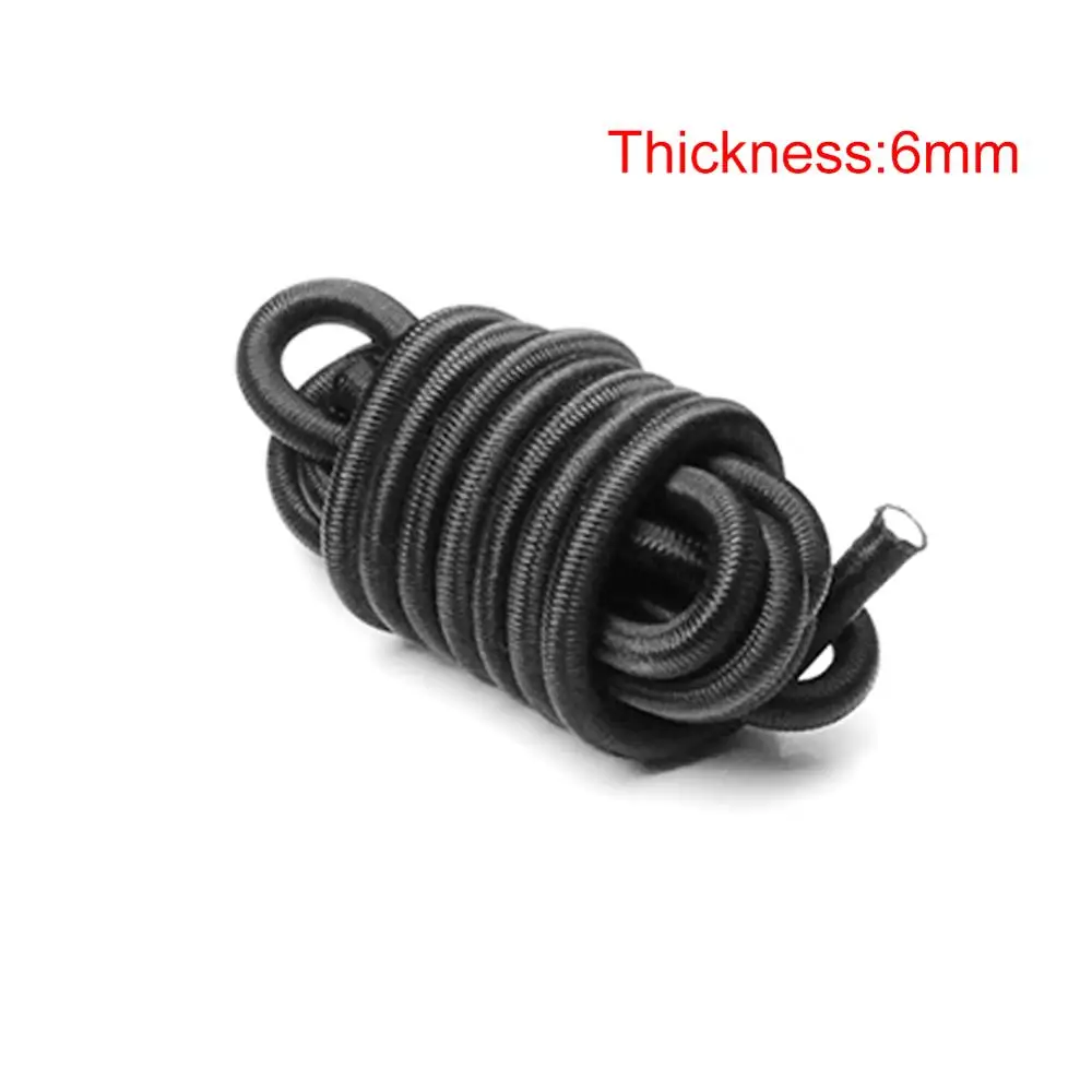 Diameter 6mm 1 м сильная эластичная веревка банджи шок шнур стрейч веревка для DIY ювелирных изделий Открытый Проект палатка Каяк Лодка Backage - Цвет: Diameter 6mm